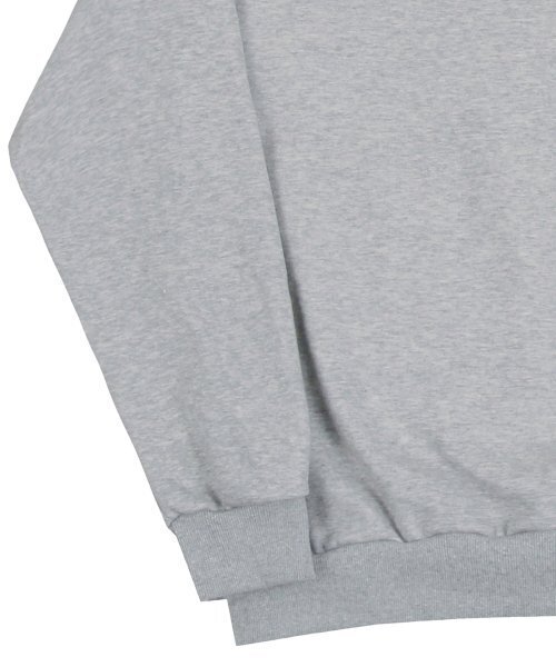 GRAVER（グレーバー）の「[ユニセックス]スモールドローイングスマイルマンツーマン_グレー（スウェット・レディース・グレー・LARGE/MEDIUM/SMALL）」の5枚目の写真