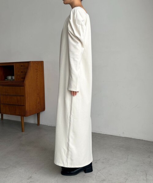 CAPRICIEUX LE'MAGE(カプリシューレマージュ)の「スクエアパフワンピース(ワンピース・レディース・ブラック/グレイッシュベージュ/ホワイト系その他・FREE/PS)」の19枚目の写真