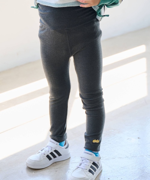 kladskap（クレードスコープ）の「電車ワンポイントロング丈腹巻レギパン（レギンス/スパッツ・キッズ・チャコール/カーキ・80ｃｍ/90cm/100cm/110cm/120cm）」の13枚目の写真