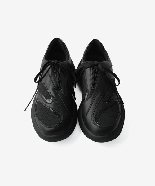 VEIN （ヴェイン）の「カウレザーブレース / COW LEATHER BRACE（スニーカー・メンズ・シルバー/ブラック・42/41/43）」の18枚目の写真