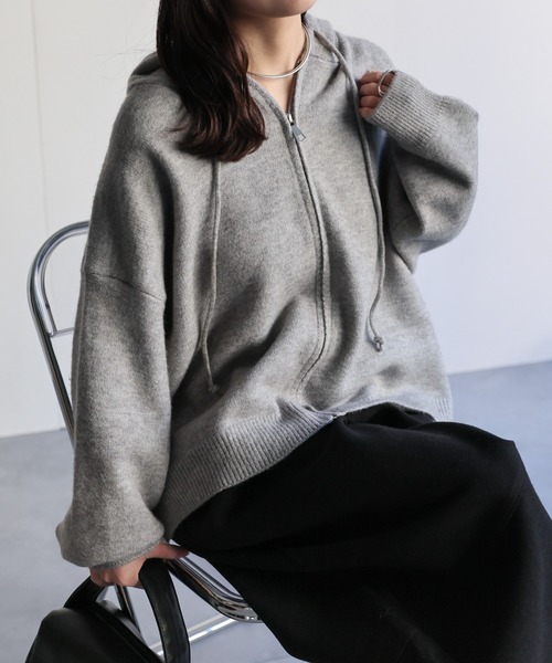 model：156cm 着用サイズ：FREE