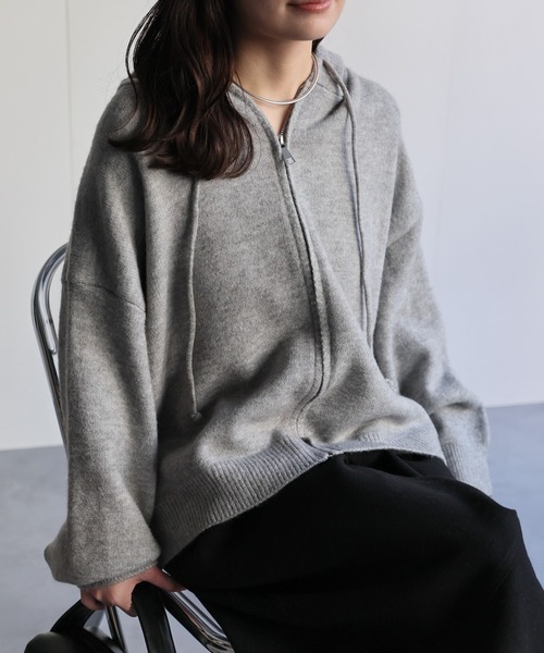 model：156cm 着用サイズ：FREE
