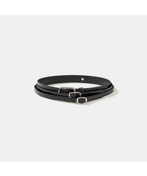 LCDC TM（エルシーディーシーティーエム）の「TRIPLE LAYER LEATHER BELT (BLACK)（ベルト）」