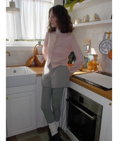 ETMON(エトモン)の「Boucle Round Cardigan, Light Pink(カーディガン/ボレロ・レディース・その他・F)」の5枚目の写真