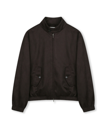 BESLOW（ビースロー）の「[ビスルーXデリック]シンセティックスエードハリントンジャケットダークブラウン（その他アウター）」