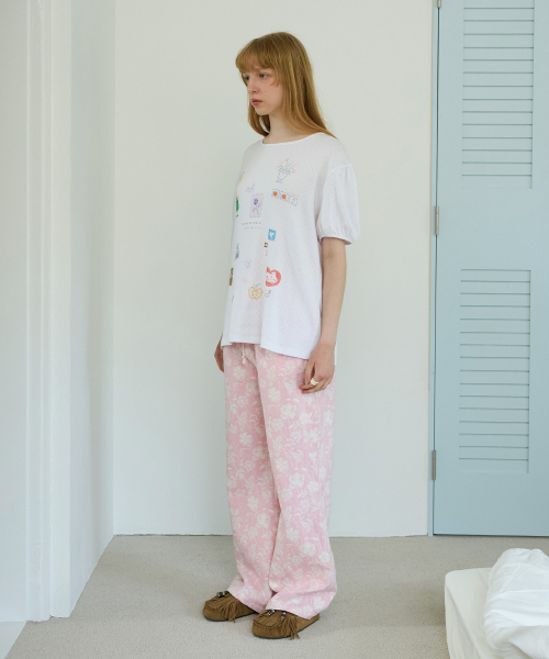 FUN FROM FUN(ファンフロムファン)の「Peppy Banding Pants, Pink(その他パンツ・レディース・ピンク・FREE)」の2枚目の写真