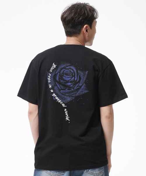 ARTISTWEAR（アーティストウェア）の「[ATW] ブルーベール半袖Tシャツ（Tシャツ/カットソー・レディース・ブラック・SMALL/MEDIUM/LARGE/X-LARGE/XX-LARGE/XXXX-LARGE）」の3枚目の写真