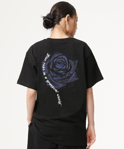 ARTISTWEAR（アーティストウェア）の「[ATW] ブルーベール半袖Tシャツ（Tシャツ/カットソー・レディース・ブラック・SMALL/MEDIUM/LARGE/X-LARGE/XX-LARGE/XXXX-LARGE）」の5枚目の写真