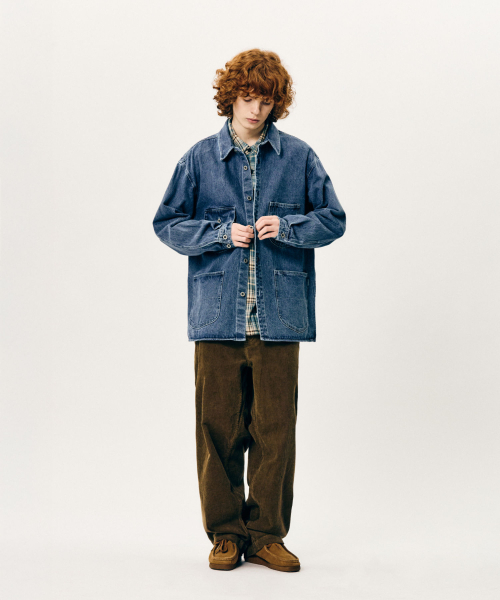 ESPIONAGE（エスピオナジ）の「Denim Coverall Shirt Jacket Washed Indigo（シャツ/ブラウス・レディース・その他・MEDIUM/LARGE/X-LARGE）」の11枚目の写真