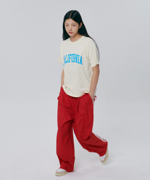 PAPERBOY(ペーパーボーイ)の「カリフォルニア 半袖Tシャツ - クリーム(Tシャツ/カットソー・レディース・その他・SMALL/MEDIUM/LARGE/X-LARGE)」の2枚目の写真