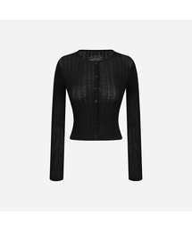 LANGER（ランガー）の「[PALACE] jacquard short cardigan_4Colors（カーディガン/ボレロ）」