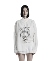ODOR（オドー）の「Della shirt in white（シャツ/ブラウス）」
