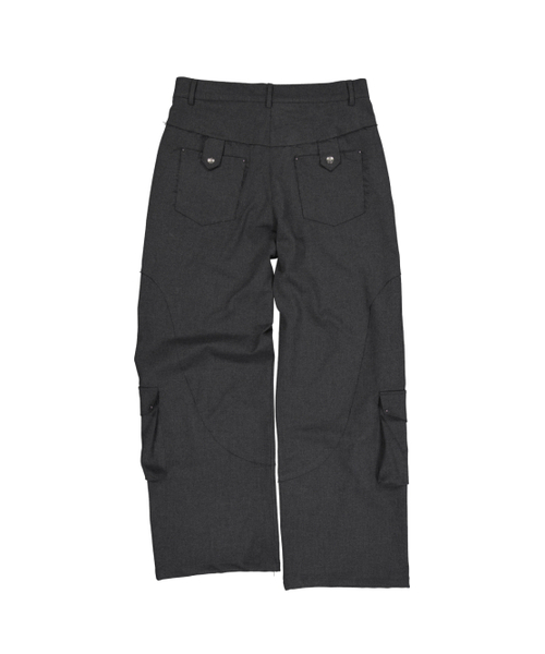 SETUP-EXE(セットアップイーエックスイー)の「WESTERN STUDDED SLACKS / CHARCOAL(スラックス・レディース・その他・SMALL/MEDIUM)」の3枚目の写真