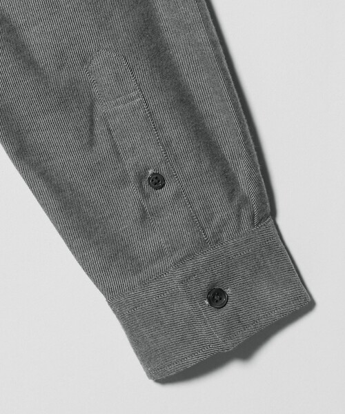 A DAY IN THE LIFE UNITED ARROWS（アデイインザライフユナイテッドアローズ）の「コットン ネル ボタンダウンシャツ-イージーケア-＜A DAY IN THE LIFE＞（シャツ/ブラウス・メンズ・ホワイト/グレー系/その他1/ネイビー/ベージュ・XL/L/S/M）」の18枚目の写真