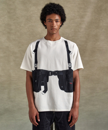 Unisex Utility Vest Prompreille T-Shirt atb1293u (WHITE)