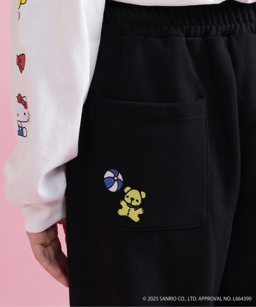 AVIREX（アヴィレックス）の「【AVIREX×HELLO KITTY】SWEAT PANTS（スウェットパンツ・レディース・オートミール/ブラック・S/M）」の12枚目の写真