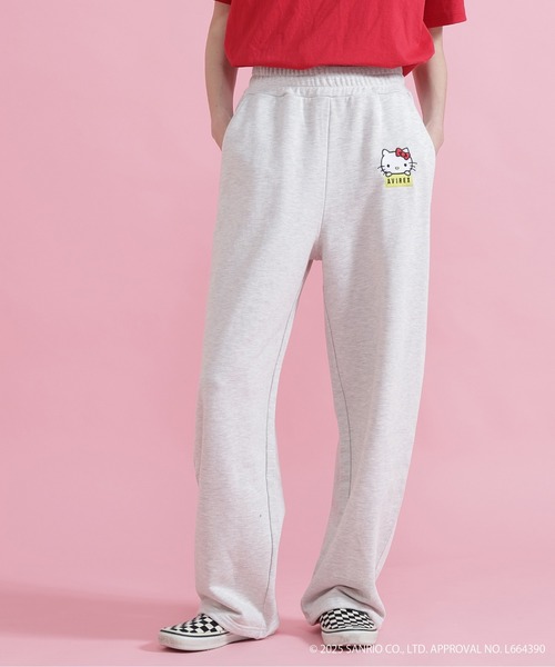 AVIREX（アヴィレックス）の「【AVIREX×HELLO KITTY】SWEAT PANTS（スウェットパンツ・レディース・オートミール/ブラック・S/M）」の16枚目の写真