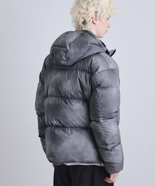 tk.TAKEO KIKUCHI（ティーケータケオキクチ）の「【撥水】ダウンジャケット（ダウンジャケット/コート・メンズ・ブラック/ライトグレー・03/02）」の7枚目の写真