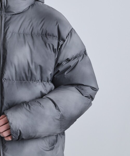 tk.TAKEO KIKUCHI（ティーケータケオキクチ）の「【撥水】ダウンジャケット（ダウンジャケット/コート・メンズ・ブラック/ライトグレー・03/02）」の16枚目の写真