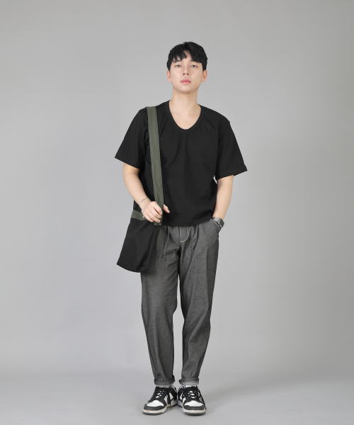 SAINTCREW(セントクルー)の「ブリッジフィルバンディングパンツ BWD-324 グレーブラックデニム WHS(デニムパンツ・メンズ・その他・MEDIUM/LARGE/X-LARGE/XX-LARGE)」の9枚目の写真
