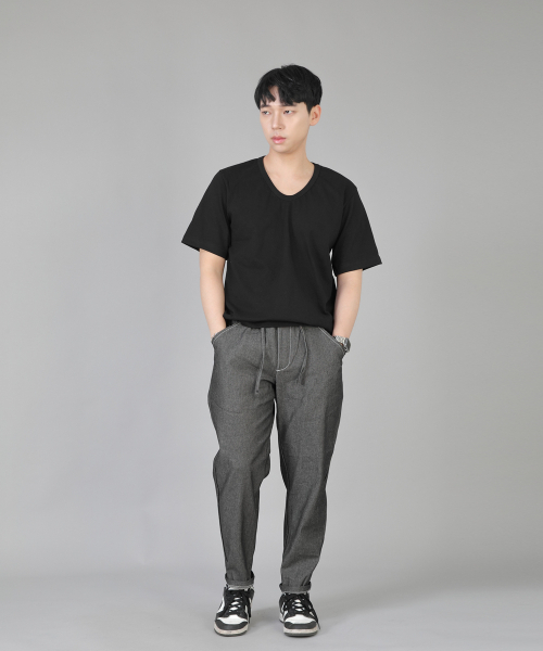 SAINTCREW(セントクルー)の「ブリッジフィルバンディングパンツ BWD-324 グレーブラックデニム WHS(デニムパンツ・メンズ・その他・MEDIUM/LARGE/X-LARGE/XX-LARGE)」の5枚目の写真