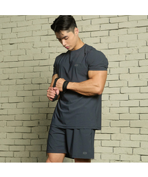 BLACK MONSTER FIT（ブラックモンスターフィット）の「トリコットトレーニングショートスリーブ半袖Tシャツ（4色）（Tシャツ/カットソー）」