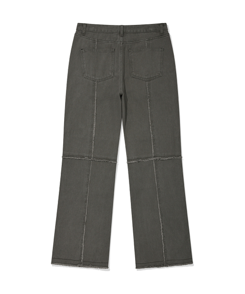 PHOS333（フォースサンサンサン）の「Double Pocket Incision Jeans/Grey（デニムパンツ・レディース・その他・MEDIUM/LARGE）」の9枚目の写真
