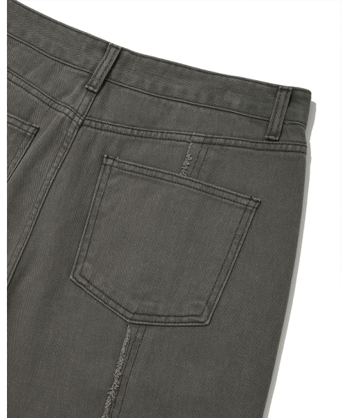 PHOS333（フォースサンサンサン）の「Double Pocket Incision Jeans/Grey（デニムパンツ・レディース・その他・MEDIUM/LARGE）」の3枚目の写真