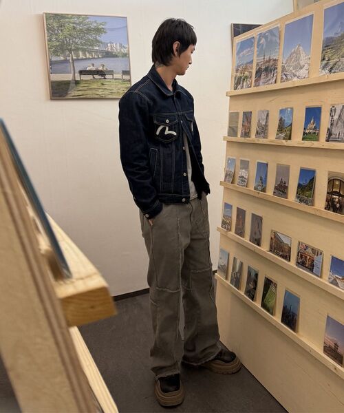 PHOS333（フォースサンサンサン）の「Double Pocket Incision Jeans/Grey（デニムパンツ・レディース・その他・MEDIUM/LARGE）」の8枚目の写真