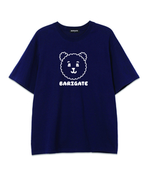 ビッグベアロゴオーバーサイズ半袖Tシャツ (BS022) ネイビー