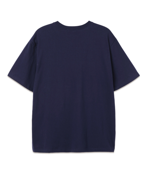 BARIGATE（バリゲート）の「ビッグベアロゴオーバーサイズ半袖Tシャツ (BS022) ネイビー（Tシャツ/カットソー・レディース・その他・SMALL/LARGE/X-LARGE/XX-LARGE/MEDIUM）」の2枚目の写真