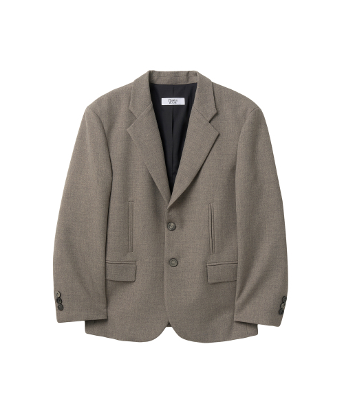 FLAWSROOM(フローズルーム)の「Blazer Jacket GREY(テーラードジャケット・メンズ・その他・LARGE/MEDIUM)」の1枚目の写真