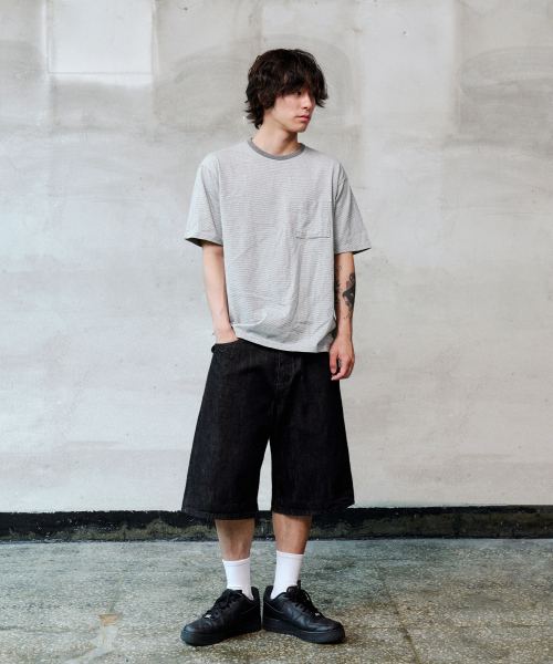 DENMADE(デンメイド)の「DEN0091 One Black Selvedge Bermuda Pants(その他パンツ・メンズ・その他・S/M/L/XL)」の2枚目の写真