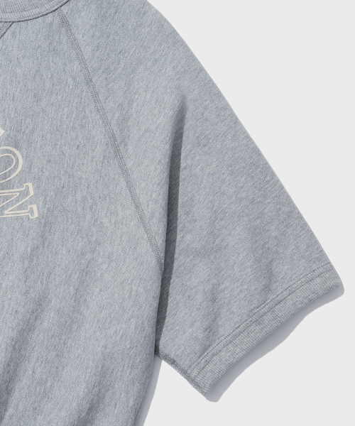 OUTSTANDING(アウトスタンディング)の「V.S.C HALF SLEEVE SWEAT(EVANSTON)_8%MELANGE GRAY(Tシャツ/カットソー・レディース・その他・SMALL/MEDIUM/LARGE)」の5枚目の写真