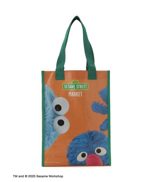 SESAME STREET(セサミストリート)の「ショッピングバッグS(エコバッグ/サブバッグ・レディース・オレンジ/ピンク/ブルー・F)」の9枚目の写真