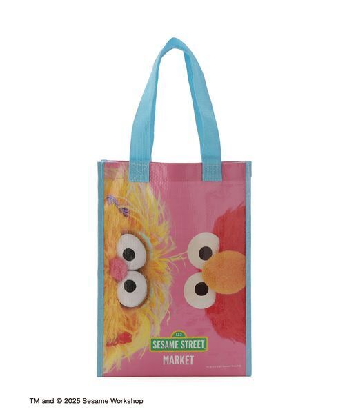SESAME STREET(セサミストリート)の「ショッピングバッグS(エコバッグ/サブバッグ・レディース・オレンジ/ピンク/ブルー・F)」の10枚目の写真