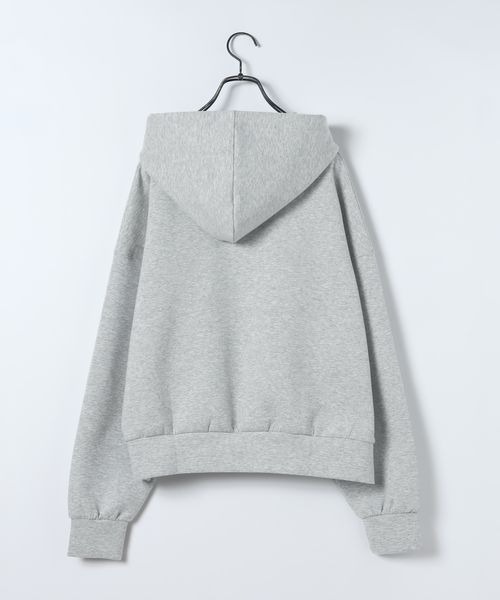 JEANASIS(ジーナシス)の「【選べる着丈】FadeダンボールZIPフーディ/643474(パーカー・レディース・ブラック系その他/ネイビー系/グレー・MEDIUM/LARGE)」の5枚目の写真