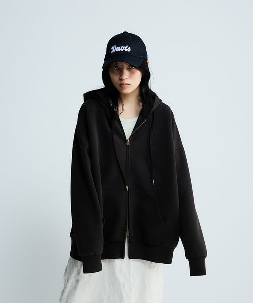 選べる着丈】FadeダンボールZIPフーディ/643474（パーカー）｜JEANASIS
