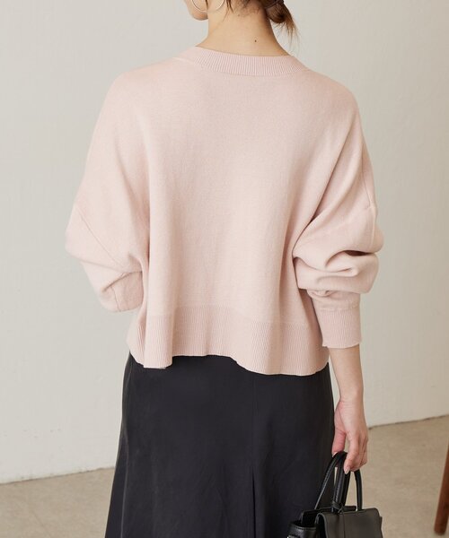 BEARDSLEY（ビアズリー）の「ショートカーデ（カーディガン/ボレロ・レディース・ブラック/ピンク・FREE）」の13枚目の写真