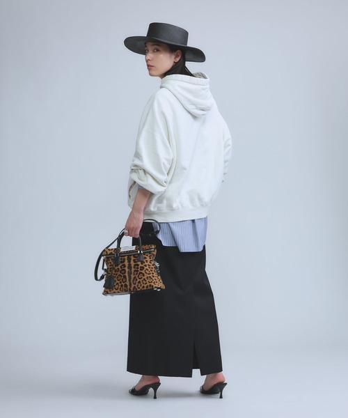 Chaos（カオス）の「Chaos(カオス)/ エクールスカート 【セットアップ可】（スカート・レディース・ブラック/ベージュ・36/38）」の5枚目の写真