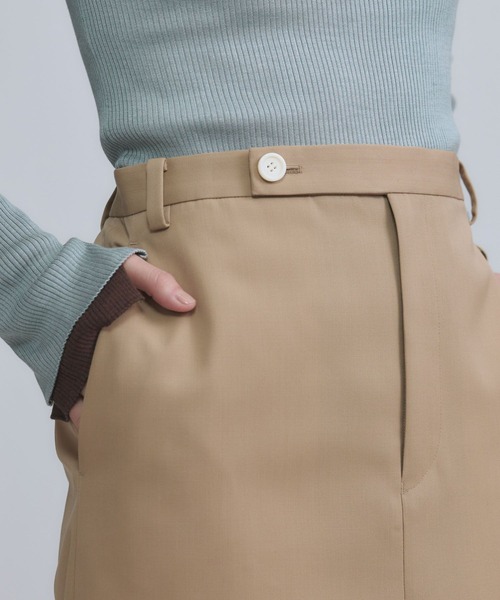 Chaos（カオス）の「Chaos(カオス)/ エクールスカート 【セットアップ可】（スカート・レディース・ブラック/ベージュ・36/38）」の19枚目の写真