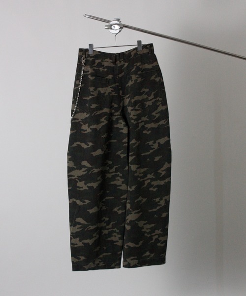 NYLAUS（ナイラス）の「【Nylaus】【セット商品】チェーン付き ヴィンテージ バレルパンツ デニムパンツ カーブパンツ（デニムパンツ・メンズ・ネイビー/ブラック/ブルー/カモフラージュ・L/LL/M）」の22枚目の写真