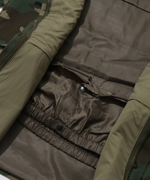 HOUSTON(ヒューストン)の「【HOUSTON/ヒューストン】ECWCS PARKA/ECWCSパーカー(ミリタリージャケット・メンズ・ベージュ系その他2/ブラウン系その他2/カーキ/グリーン系その他/ブラウン系その他/ブラウン/ベージュ系その他/ブラック/グレー・S/L/M/XL)」の18枚目の写真
