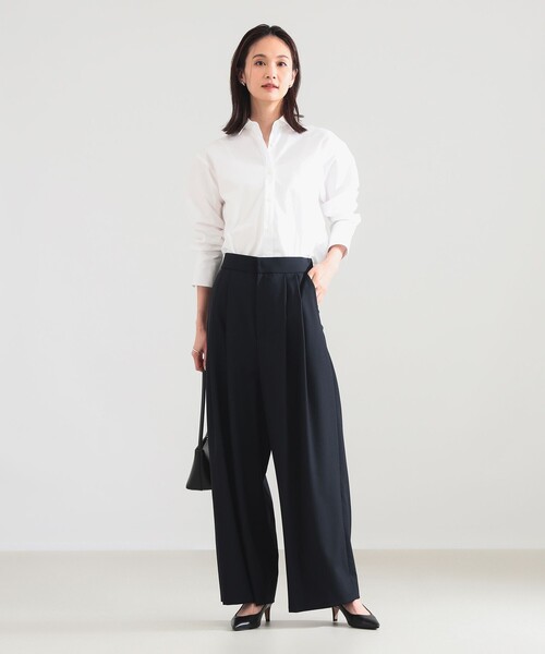Demi-Luxe BEAMS(デミルクス ビームス)の「【6/11値下げ】ベーシック オーバーシャツ(シャツ/ブラウス・レディース・イエロー/ホワイト/その他7・36/38)」の6枚目の写真