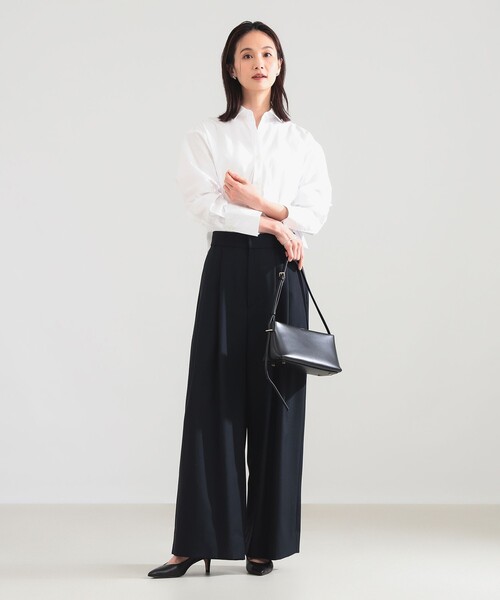 Demi-Luxe BEAMS(デミルクス ビームス)の「【6/11値下げ】ベーシック オーバーシャツ(シャツ/ブラウス・レディース・イエロー/ホワイト/その他7・36/38)」の8枚目の写真