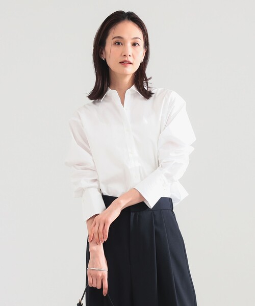 Demi-Luxe BEAMS(デミルクス ビームス)の「【6/11値下げ】ベーシック オーバーシャツ(シャツ/ブラウス・レディース・イエロー/ホワイト/その他7・36/38)」の10枚目の写真