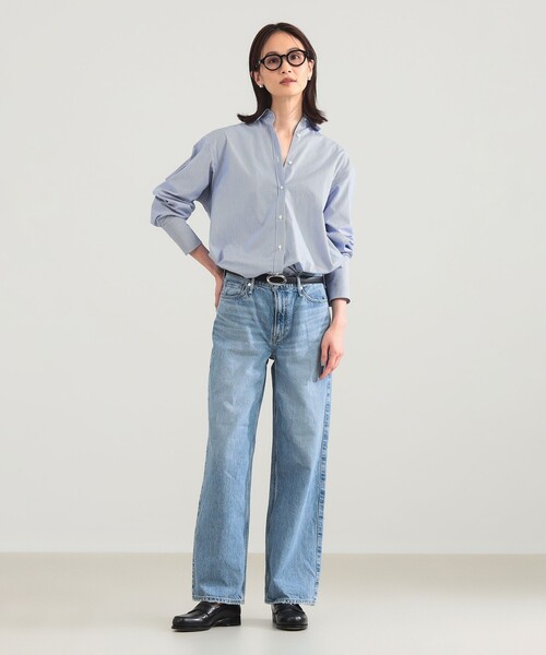 Demi-Luxe BEAMS（デミルクス ビームス）の「ベーシック オーバーシャツ（シャツ/ブラウス・レディース・イエロー/ホワイト/その他7・36/38）」の22枚目の写真