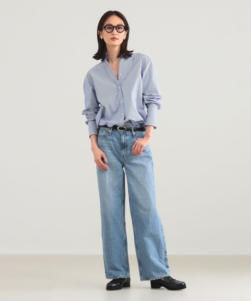 Demi-Luxe BEAMS（デミルクス ビームス）の「ベーシック オーバーシャツ（シャツ/ブラウス・レディース・イエロー/ホワイト/その他7・36/38）」の21枚目の写真