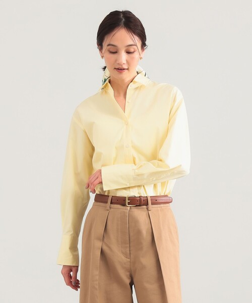 Demi-Luxe BEAMS（デミルクス ビームス）の「ベーシック オーバーシャツ（シャツ/ブラウス・レディース・イエロー/ホワイト/その他7・36/38）」の18枚目の写真