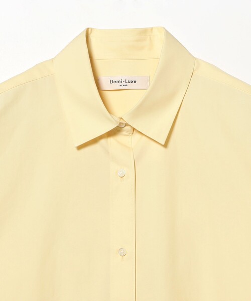 Demi-Luxe BEAMS（デミルクス ビームス）の「ベーシック オーバーシャツ（シャツ/ブラウス・レディース・イエロー/ホワイト/その他7・36/38）」の11枚目の写真